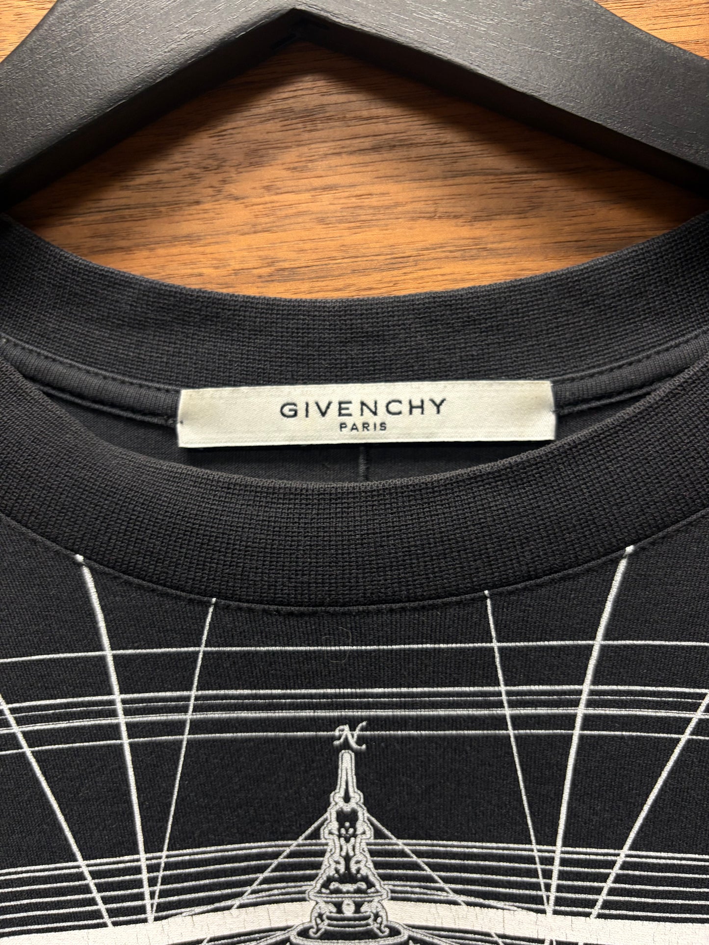 AW2016 Givenchy ‘Cobra Snake’ Black Graphic T-Shirt
