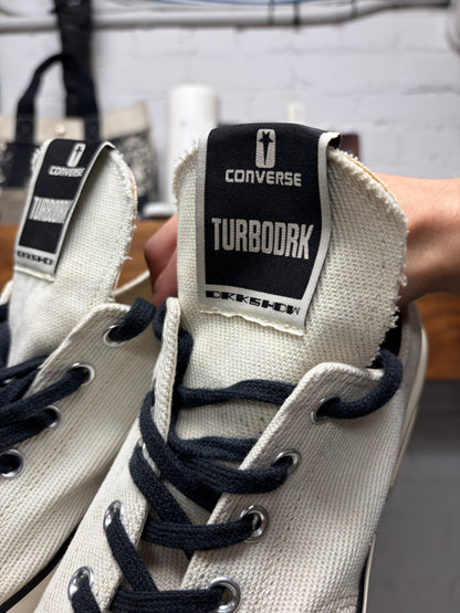 Rick Owens x Converse ‘TURBODRK’ Low Top Sneakers