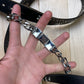 Vintage Jean Paul Gaultier Silver Cross Bracelet/ Hidden Watch