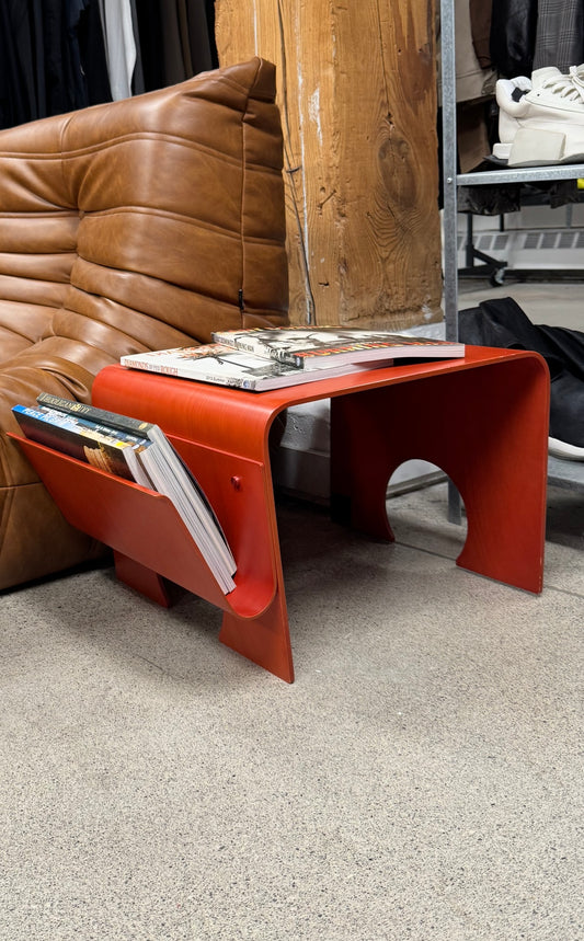 Undercover x Case Study ‘Elephant Shape’ Wood Side Table + Magazine Rack