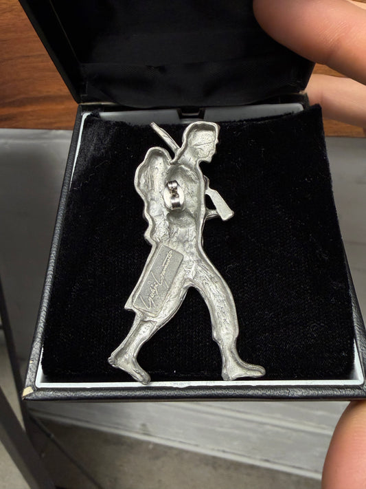 AW1987 Yohji Yamamoto Pour Homme ‘Marching Soldier’ Steel Pin