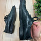 Maison Margiela MM6 Black Leather Derbies