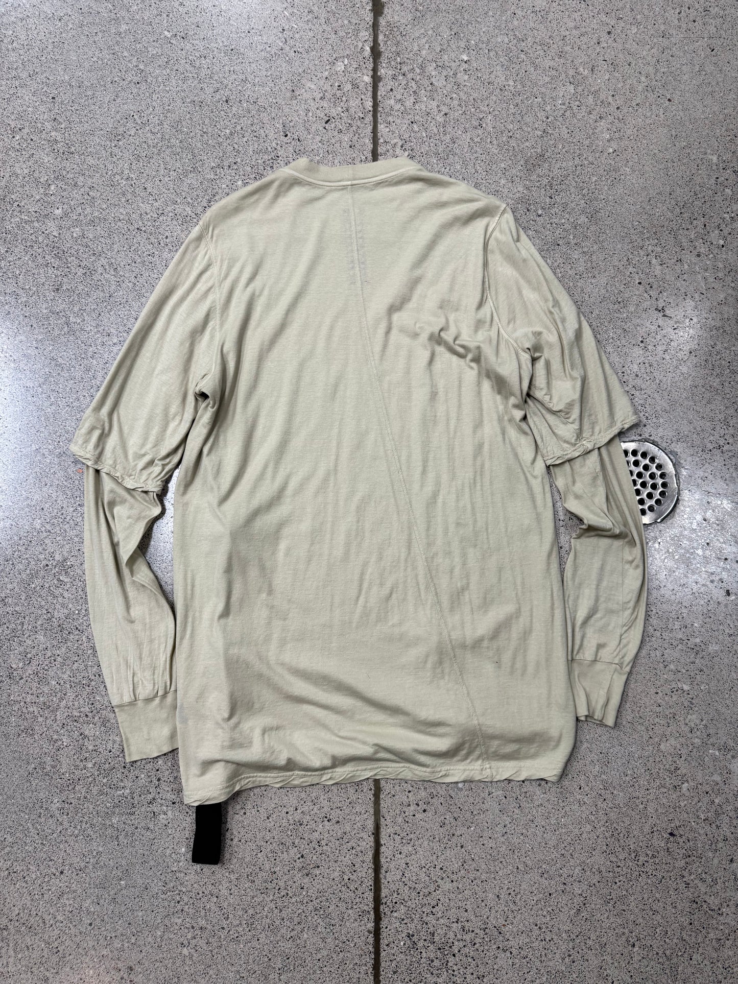 Rick Owens DRKSDHW ‘Double Layer’ Hustler Pearl Long Sleeve