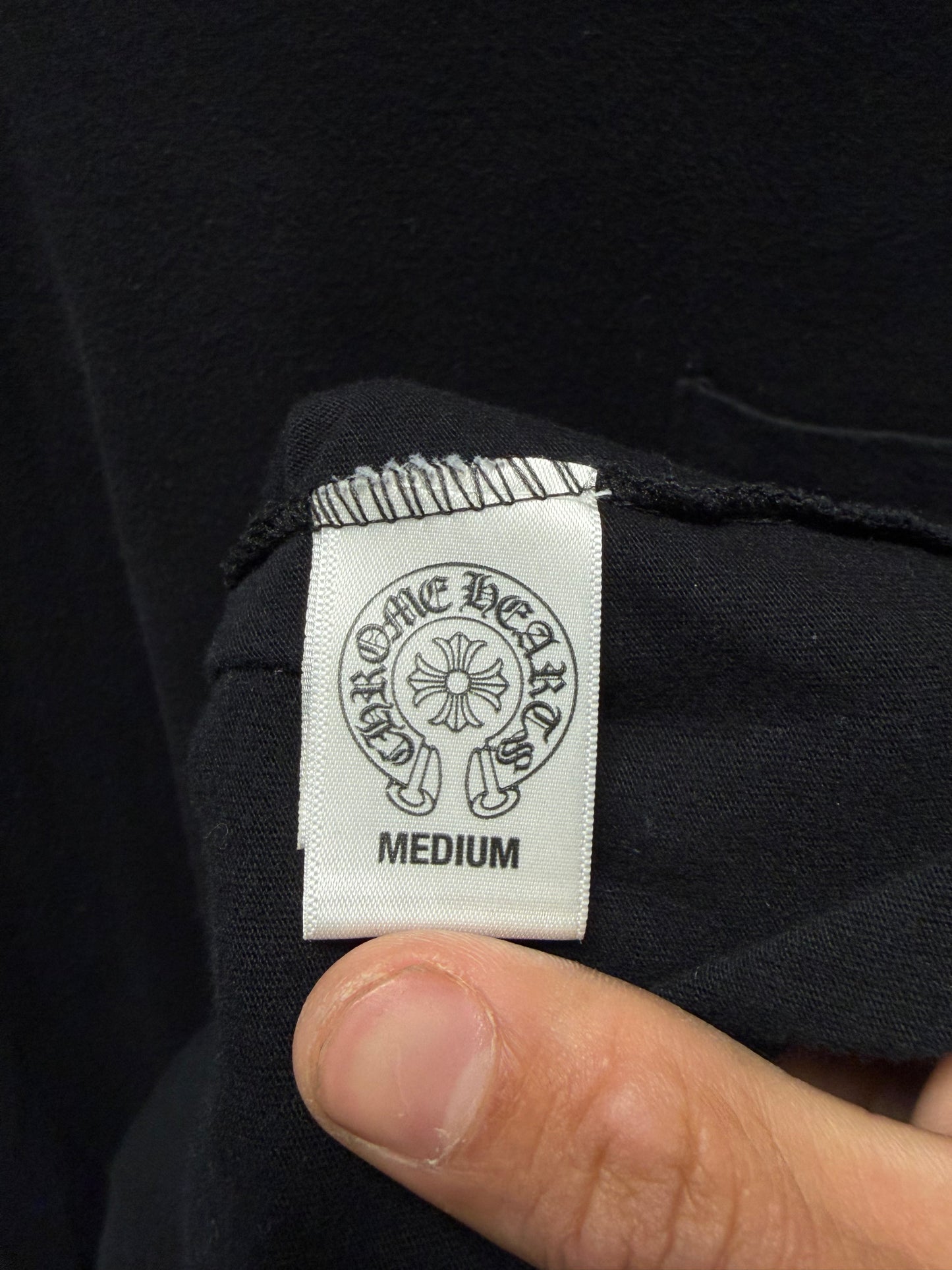 Chrome Hearts ‘Flag Logo’ Black Graphic T-Shirt