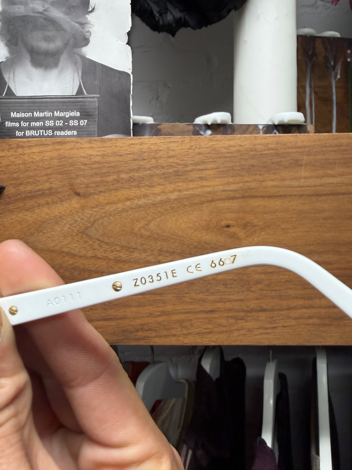 2008 Louis Vuitton ‘Evidence’ Gold/White Aviator Sunglasses