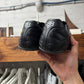 Balenciaga ‘Zen’ Black Low Top Leather Soccer Shoes