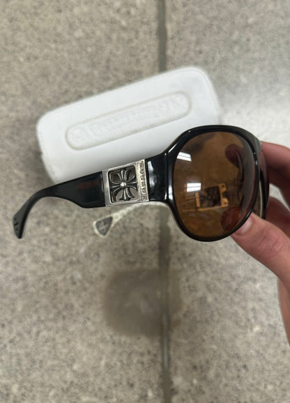 Chrome Hearts ‘Erected’ Cross Monogram Aviator Sunglasses