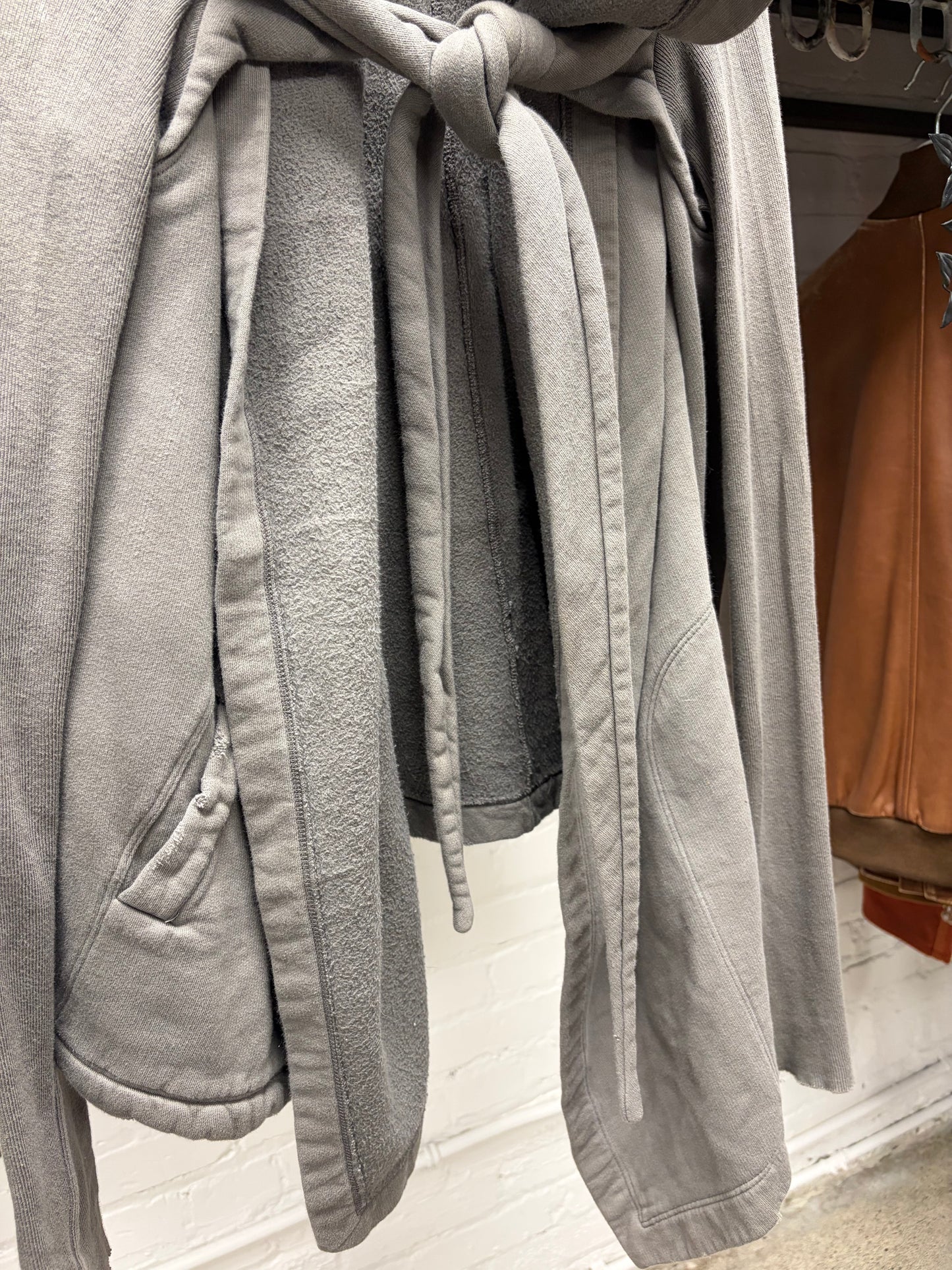 Rick Owens O&M era ‘Mountain’ Oyster Sun-Faded Hoodie