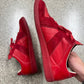 Maison Margiela ‘G.A.T.’ Red Suede Low Top Sneakers