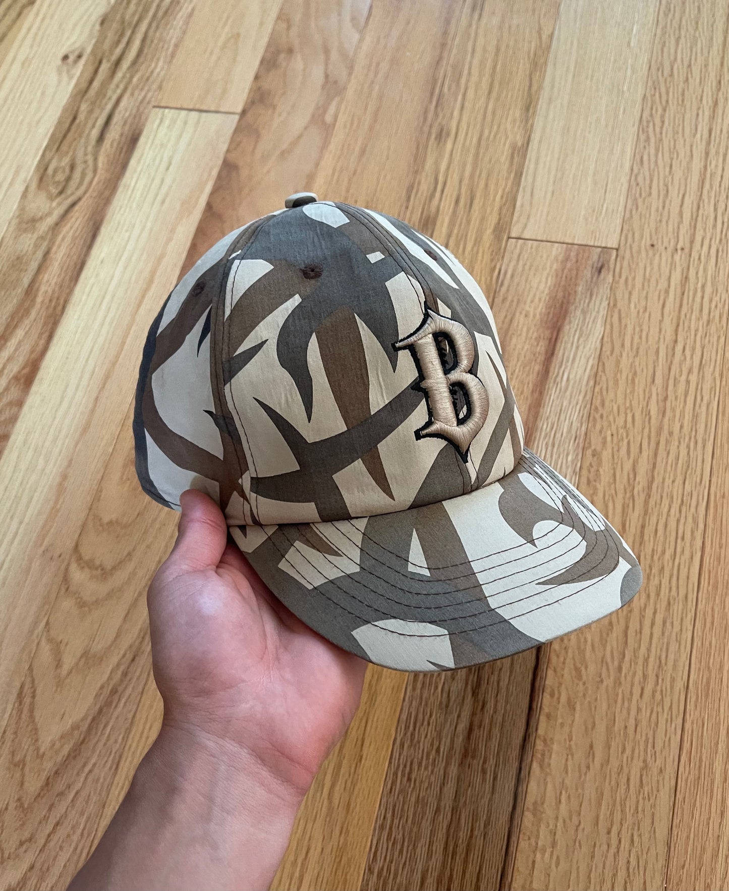 2000s Bape ‘Tribal Camo’ Fitted Baseball Cap