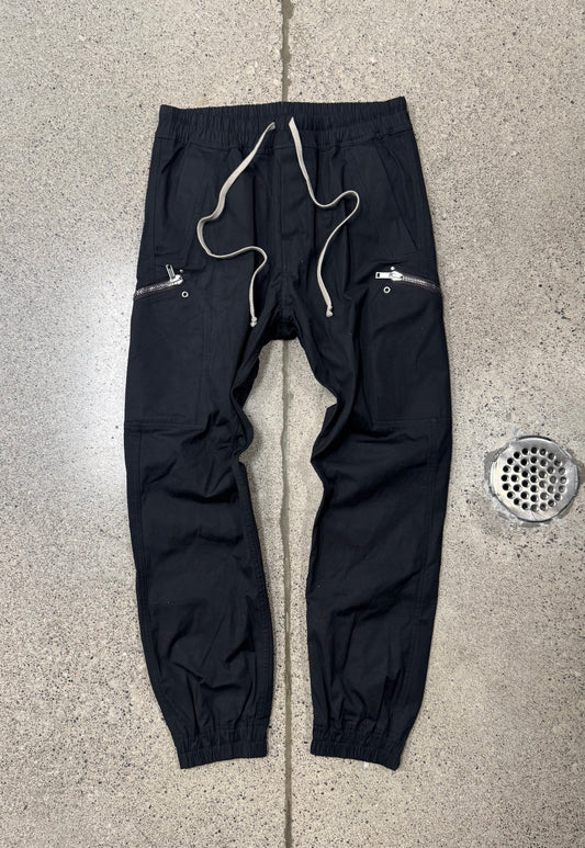 AW2020 Rick Owens ‘Performa’ Side-Zip Joggers