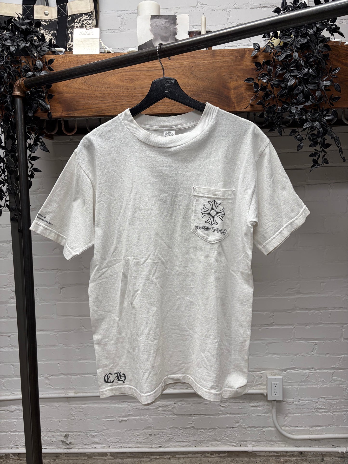 Chrome Hearts ‘California’ Plus Cross White Graphic T-Shirt