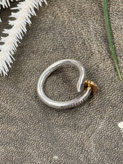 Chrome Hearts 22K Gold ‘Nail’ Ring