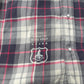 Hysteric Glamour Plaid Button Snap Flannel