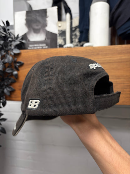 Balenciaga ‘Speed Logo’ Sun-Faded Black Baseball Hat