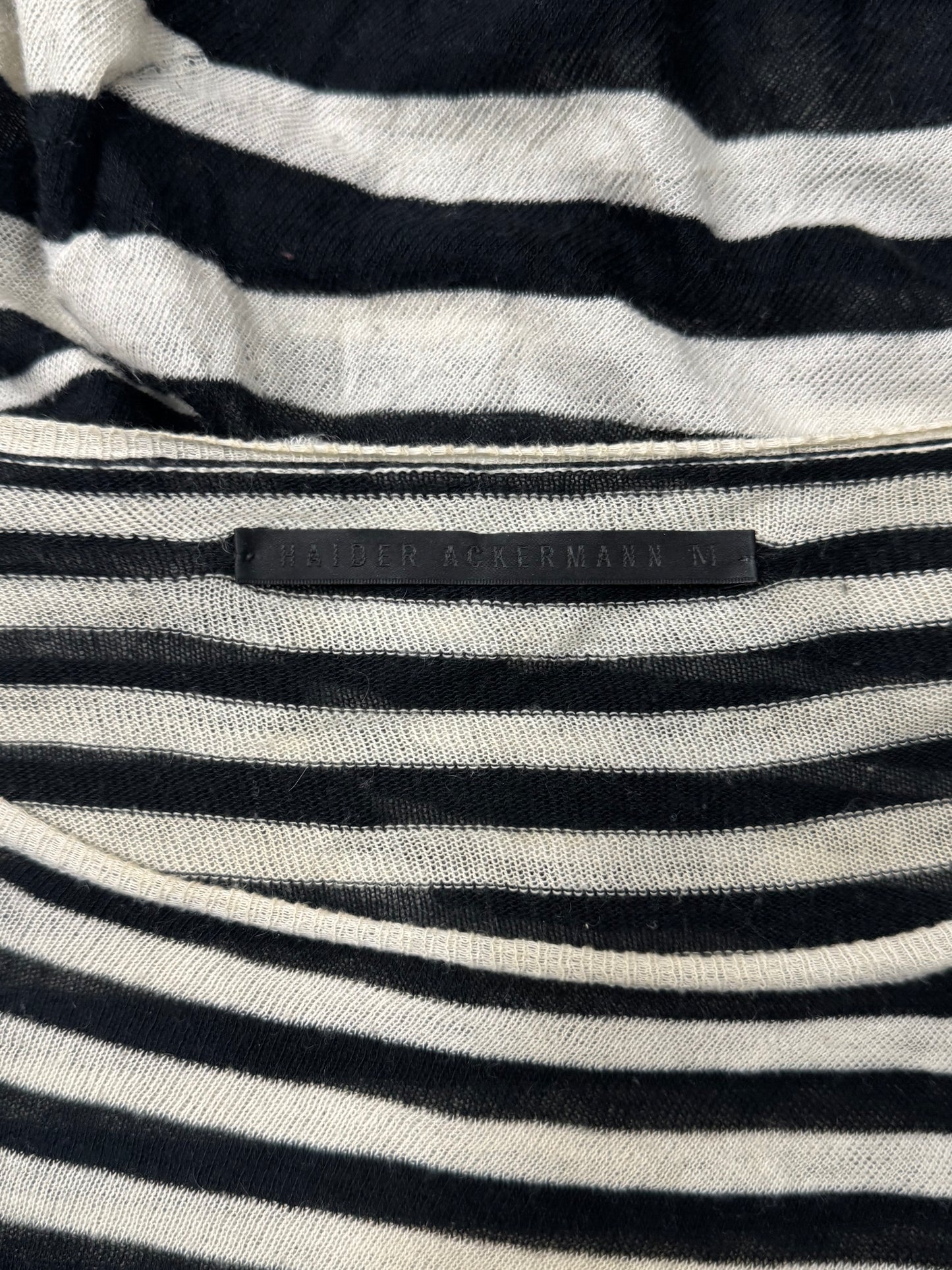 Haider Ackermann Cashmere Striped Knit Sweater
