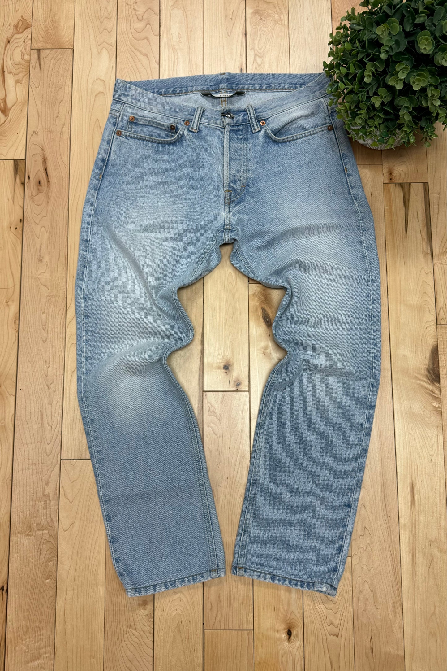 Our Legacy Light Wash Blue Boot Cut Denim