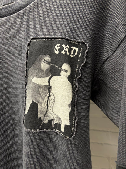 Enfants Riches Deprimes ‘Assemblage’ Patchwork Thermal Long Sleeve Shirt