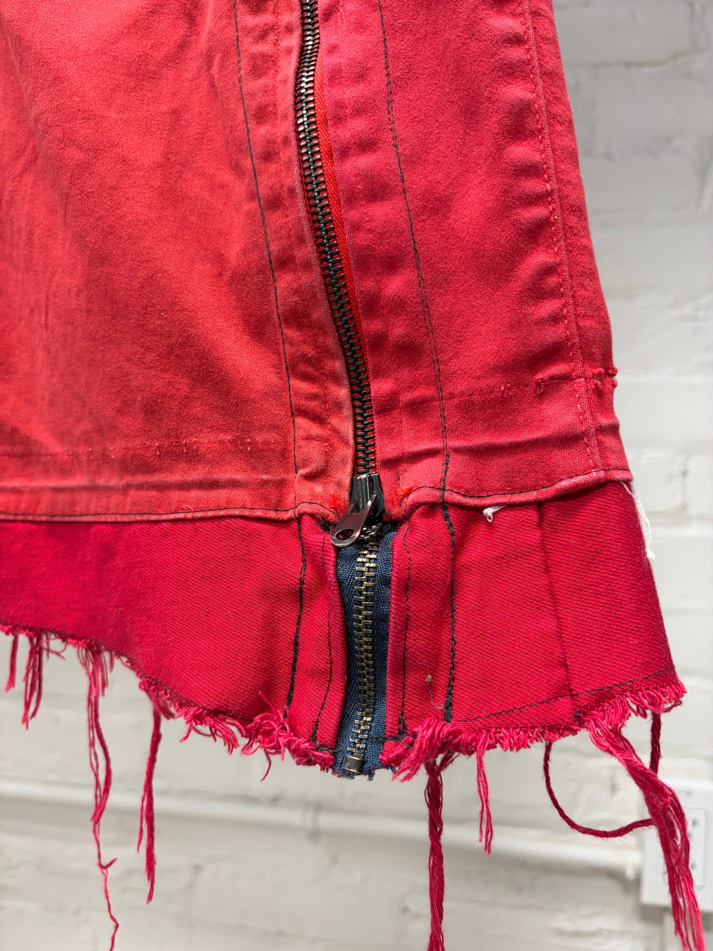SS2006 Number (N)ine ‘Welcome to The Shadows’ Reconstructed Raver Denim