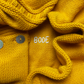 Bode Double Breasted Marigold Yellow Cardigan