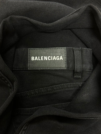 2019 Balenciaga Slim Cut Black Denim