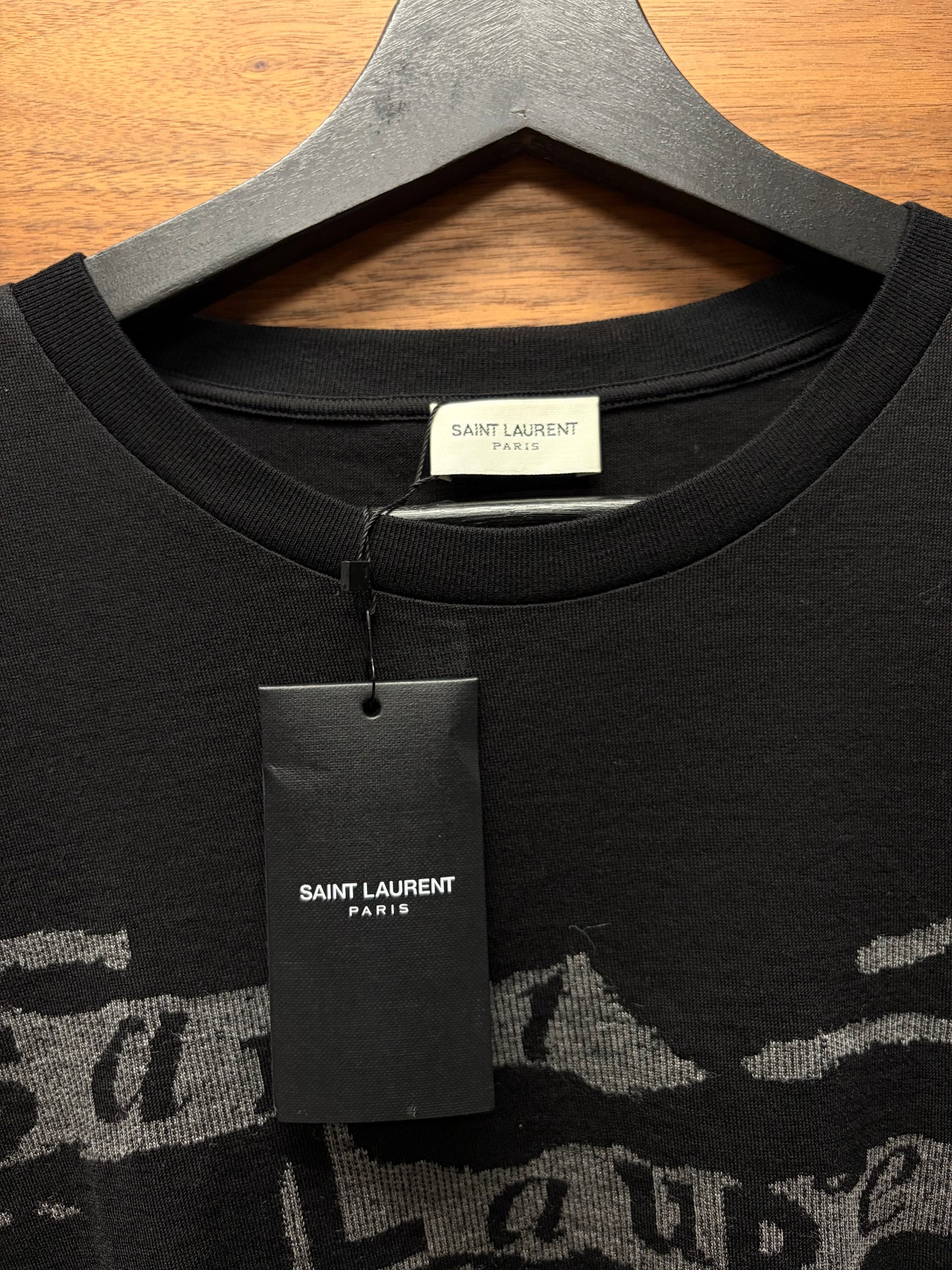 SS2020 Saint Laurent ‘Sex Pistols’ Black Graphic T-Shirt