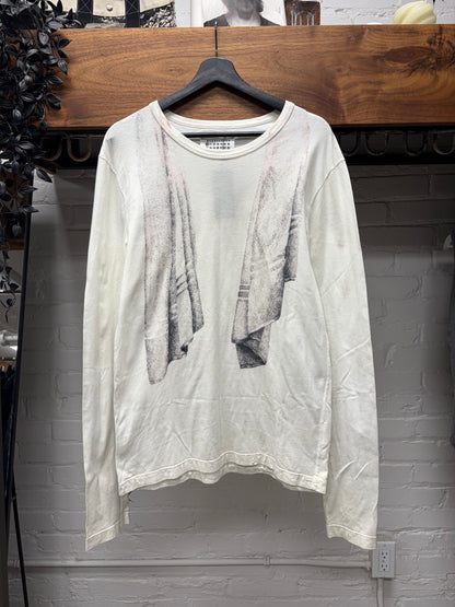 SS2007 Maison Martin Margiela Trompe L’œil ‘Towel’ Long Sleeve Shirt
