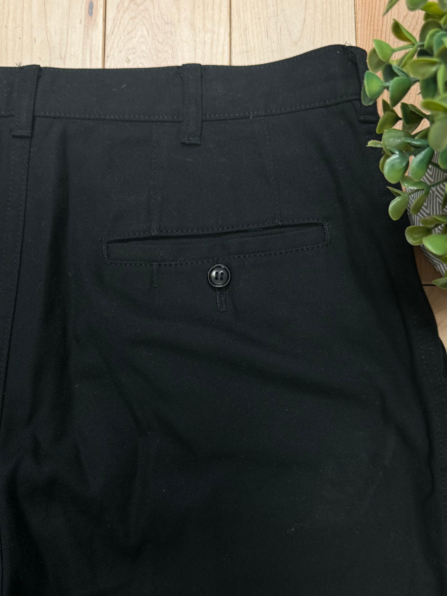 AW2011 Comme Des Garçons Homme Cropped Black Trousers