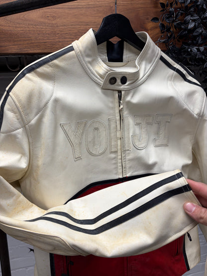 AW2004 Yohji Yamamoto x Dainese Leather ‘Riders’ Motorcycle Jacket
