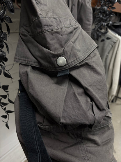 Yohji Yamamoto ‘Ground Y’ Brown Cotton Cargo Shorts