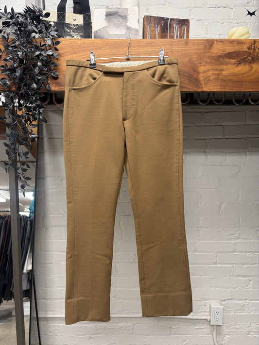 AW1997 Carol Christian Poell Camel Wool Riding Trousers