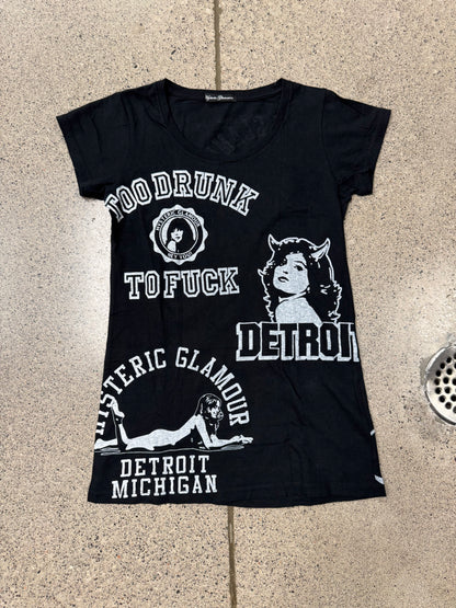 Hysteric Glamour ‘Vixxens’ Black Graphic T-Shirt