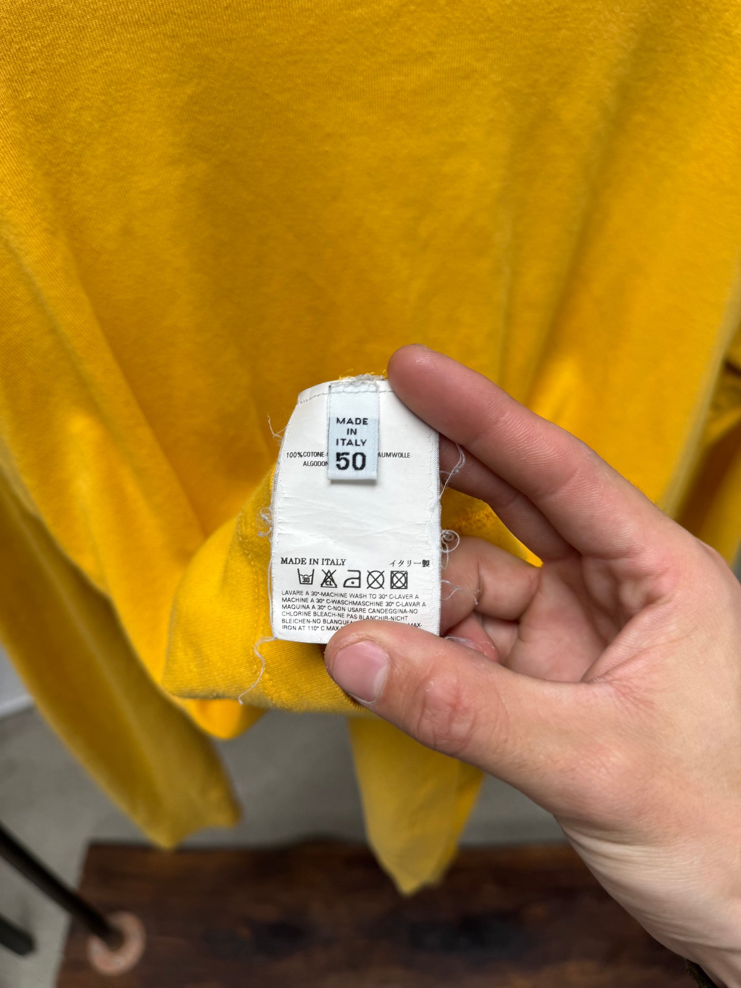 AW2006 Maison Martin Margiela ‘I Don’t Smoke’ Reversible Graphic T-Shirt