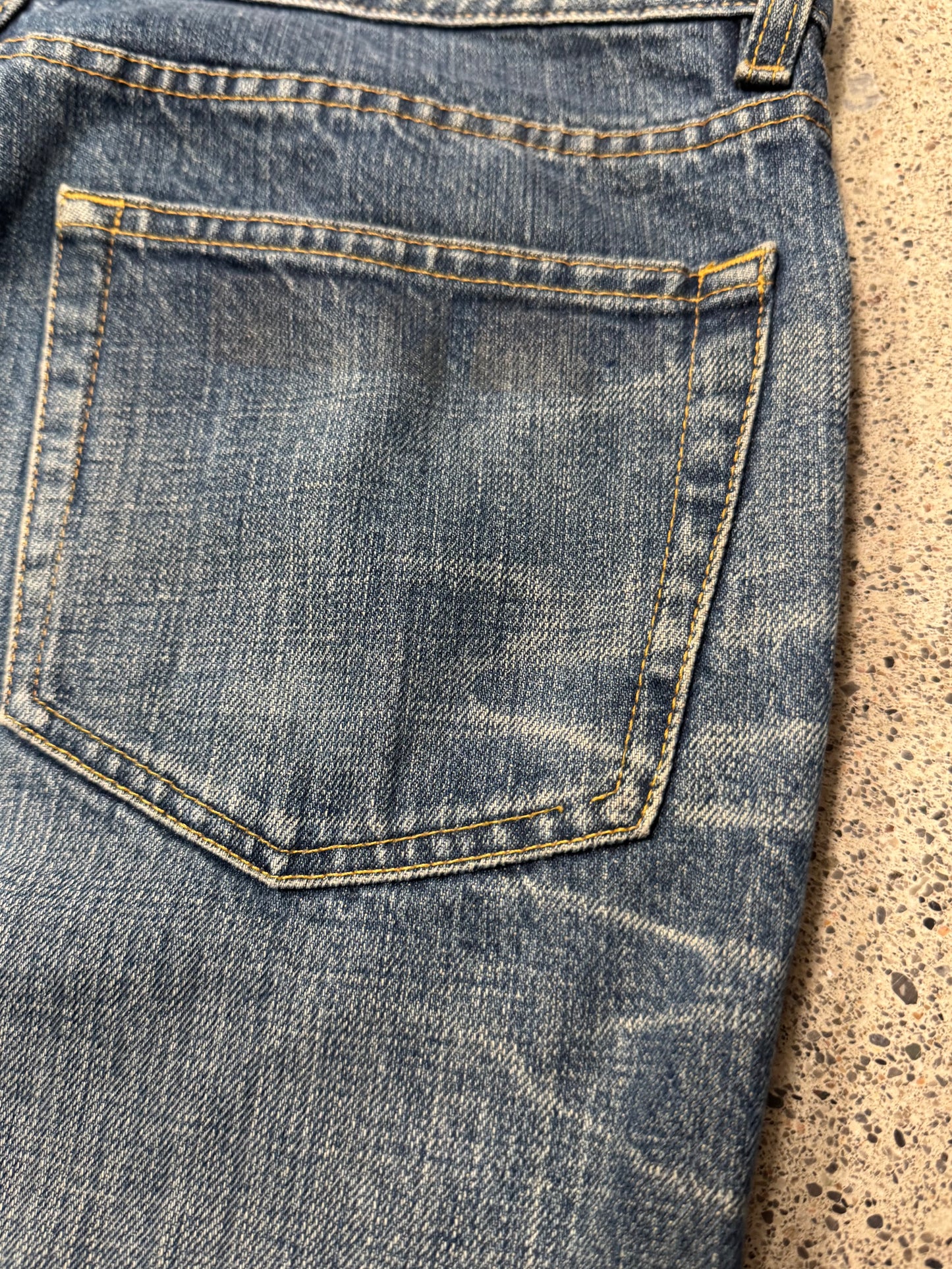 1998 Helmut Lang ‘Washed Blue’ Bootcut Denim