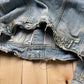 GOA Thrash Distressed Light Wash Denim Jacket