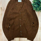 AW2008 Maison Margiela Alpaca Wool Brown Heavyweight Cardigan