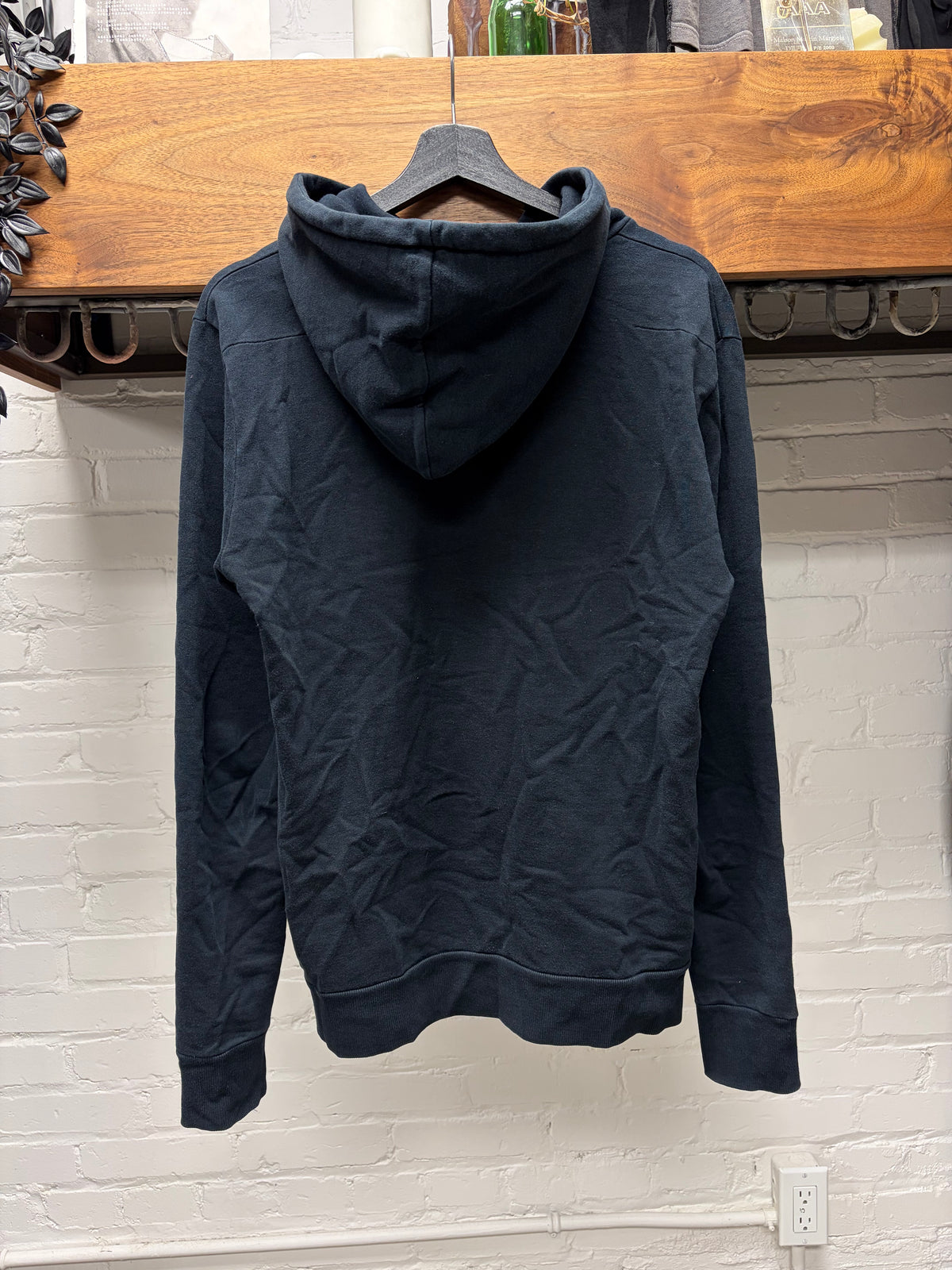 AW2007 Dior Homme by Hedi Slimane ‘Navigate’ Black Bee Embroidered Logo Hoodie