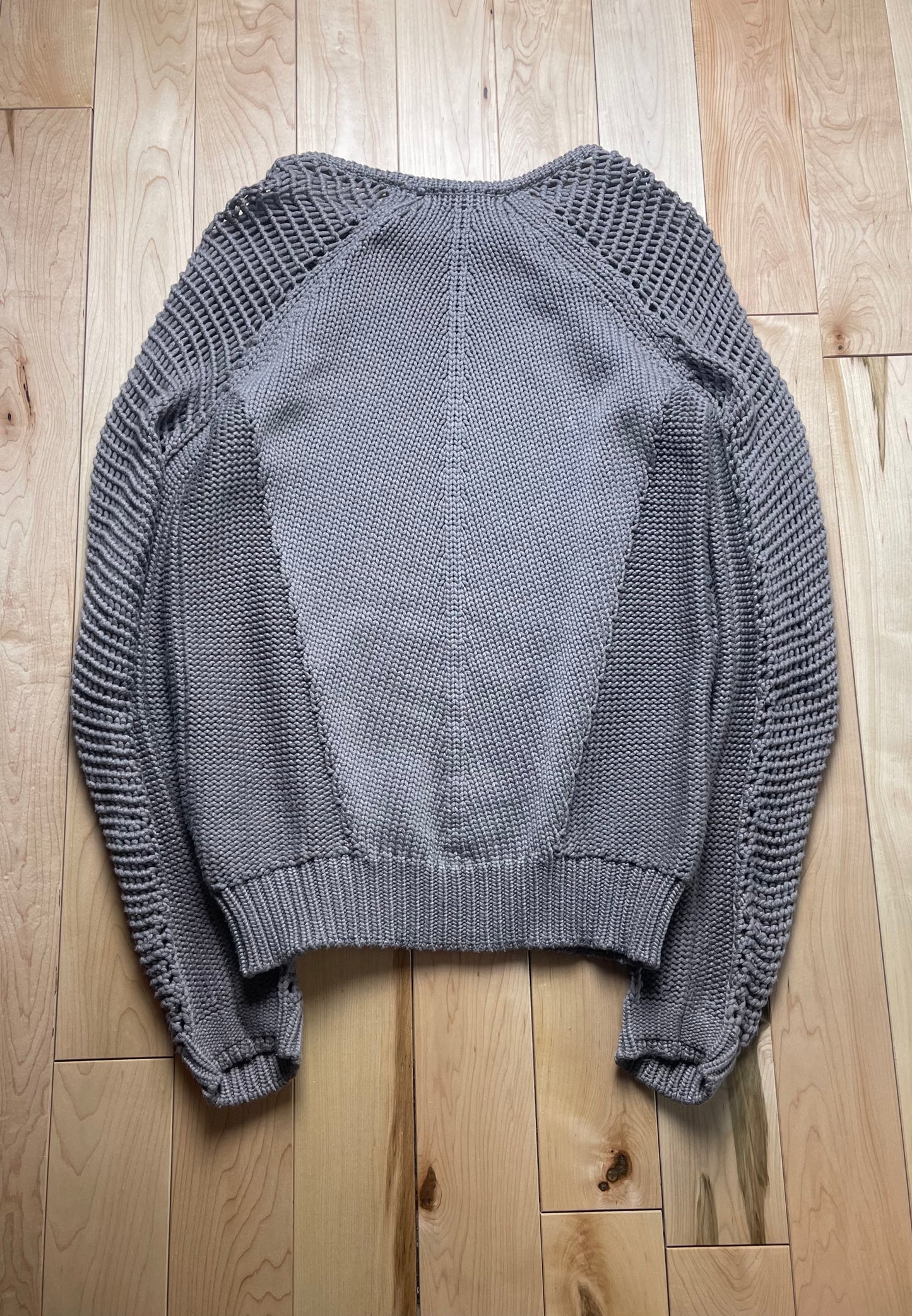 Helmut Lang Loose Gauge Knit Sweater