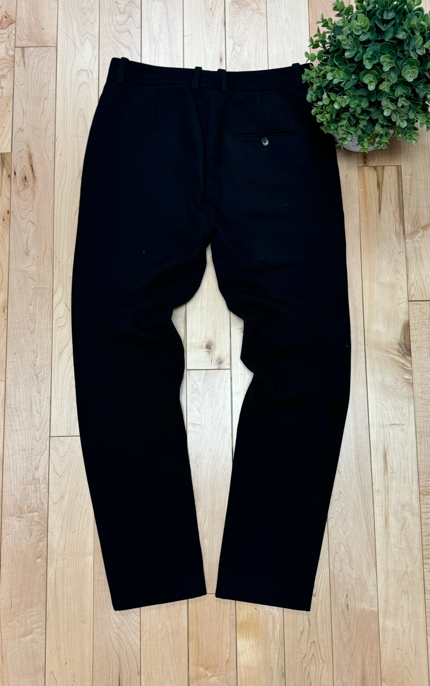 3.1 Phillip Lim Black Slim/Straight Cut Trousers