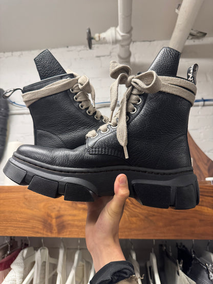 Rick Owens Doc Martens 1460 ‘DMXL’ Jumbo Lace Leather Boots