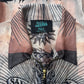 SS1996 Jean Paul Gaultier ‘Safe Sex Forever’ Mesh Collared Zip-Up