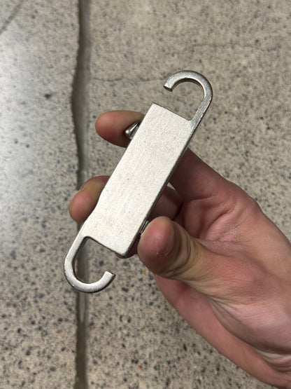 Rick Owens ‘Gemini’ Silver Hollywood Keychain