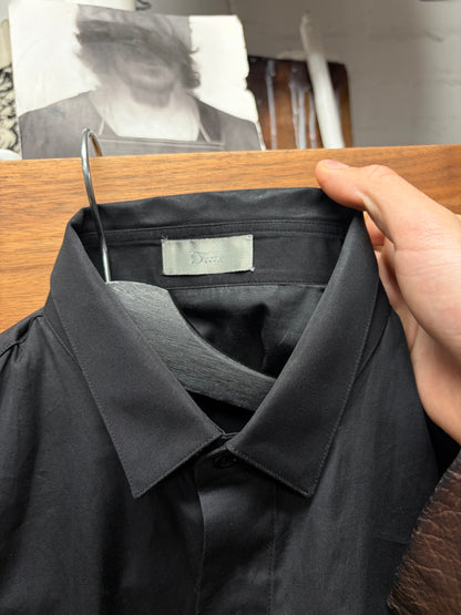 Dior Homme Basic Black Button Down Shirt