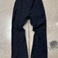 Needles Pleated Black Flared Cut Track Pants