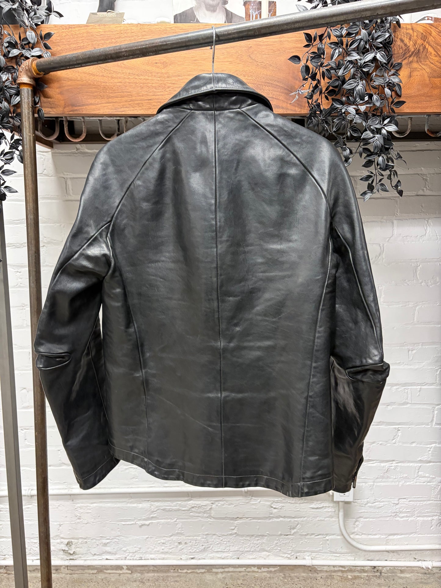 Carol Christian Poell ‘LM/2498 CORS PTC/010’ Scar Stitch Leather Jacket