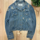 Acne Studios Distressed Blue Denim Jacket