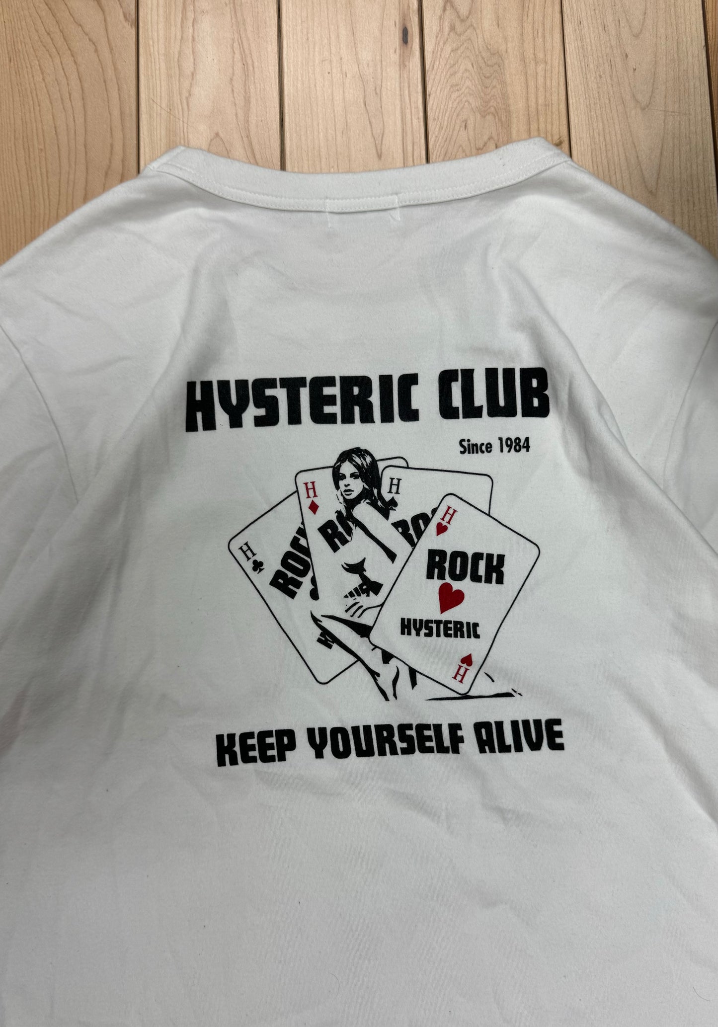 Hysteric Glamour ‘Playing Cards’ Graphic Tee