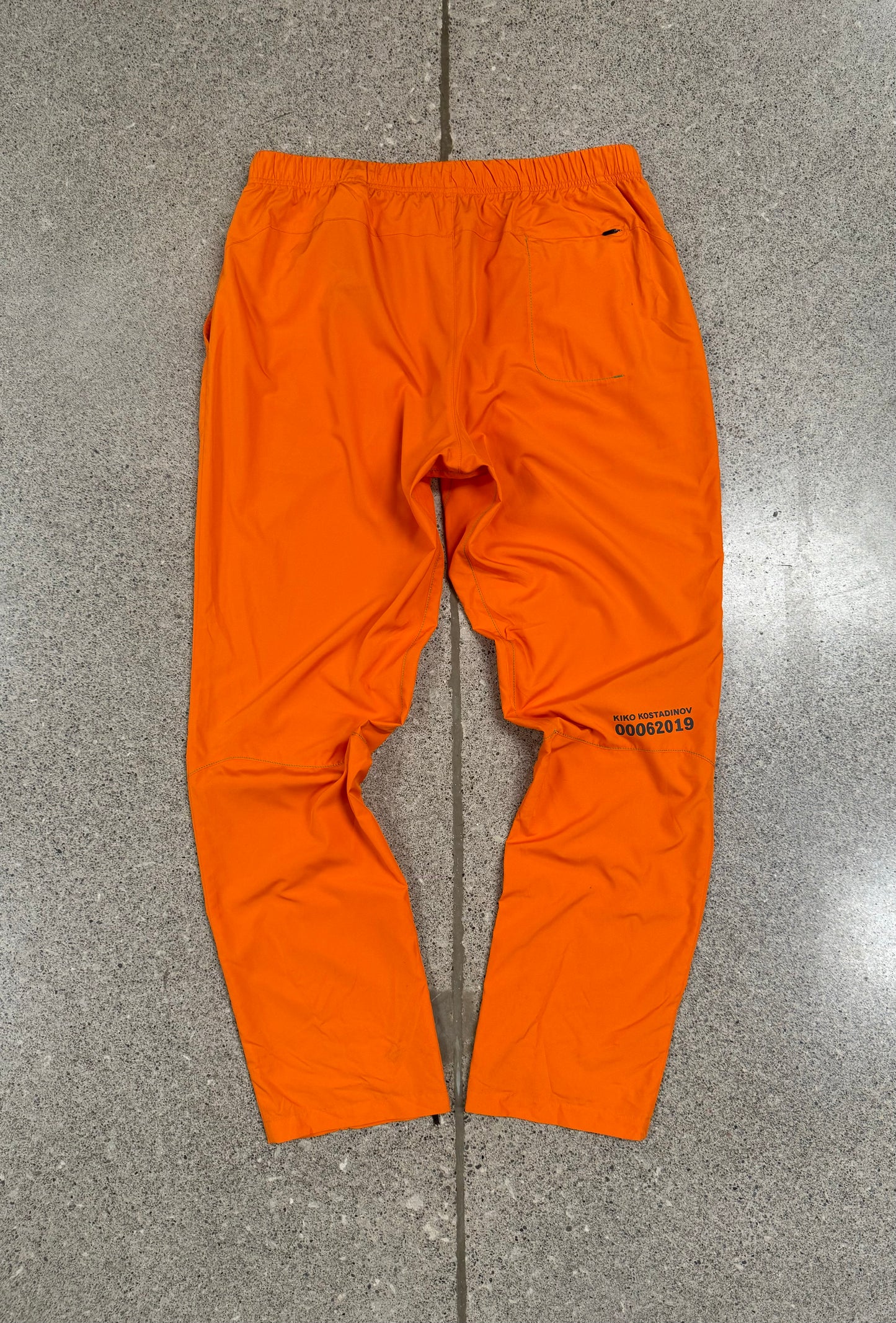 Kiko Kostadinov x Asics Orange/Mint Shell Track Pants