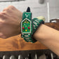 Walter Van Beirendonck Crystal Embellished Snake Bracelet