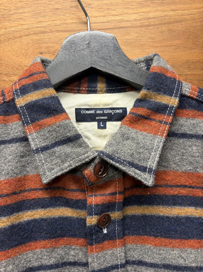 2013 Comme Des Garçons Homme ‘Blanket Liner’ Wool Button Up Shirt
